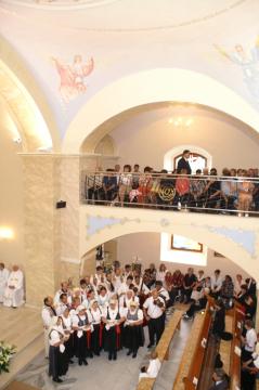 Liturgiu skrášlila aj FS Kýčera Liturgiu skrášlila aj FS Kýčera