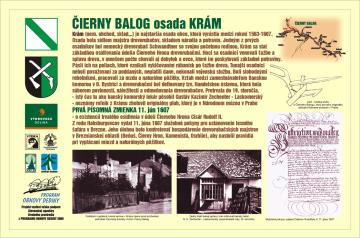 Osada Krám - najstaršia osada-časť obce, prvá písomná zmienka